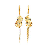 Tassel Earrings in 14K Gold